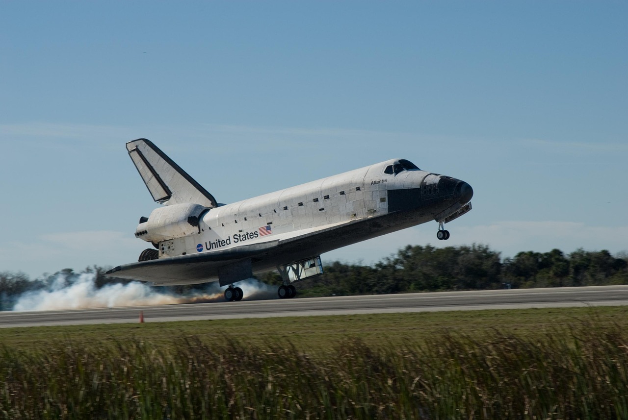 Space Shuttle Atlantis von innen