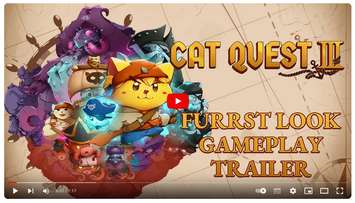 Cat Quest III: Die Rückkehr der Katzen im Purribean – Ein episches Abenteuer im Test auf technikerblog24.de