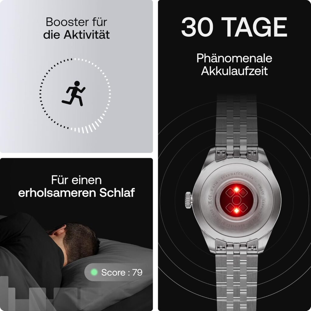 Withings ScanWatch Nova Brilliant Edition: Elegante Hybrid-Smartwatch im Test auf technikerblog24.de